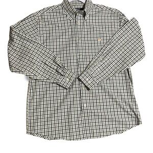 Southern Marsh Men's Plaid Button Down Shirt - Size Large
